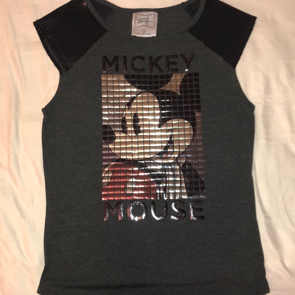 Retro sparkling Mickey Mouse shirt